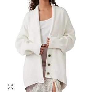 Free People Chamomile cotton cardigan, sz XS